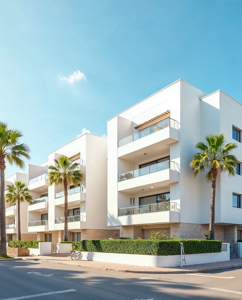 Apartamentos mediterráneos modernos