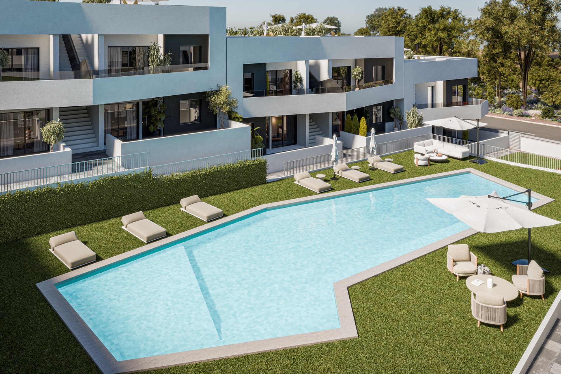 Obra nueva - Bungalow - San Miguel de Salinas