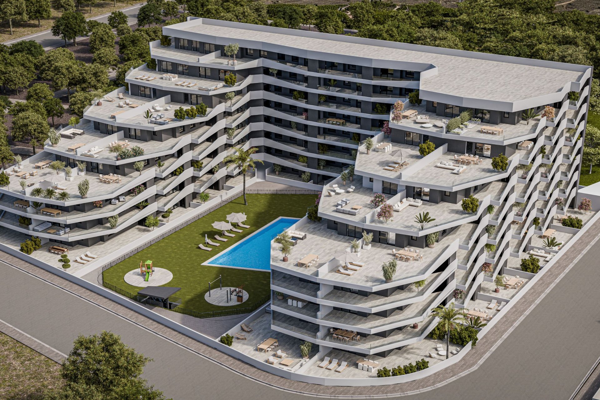Nieuwbouw Woningen - Apartamento - San Miguel de Salinas