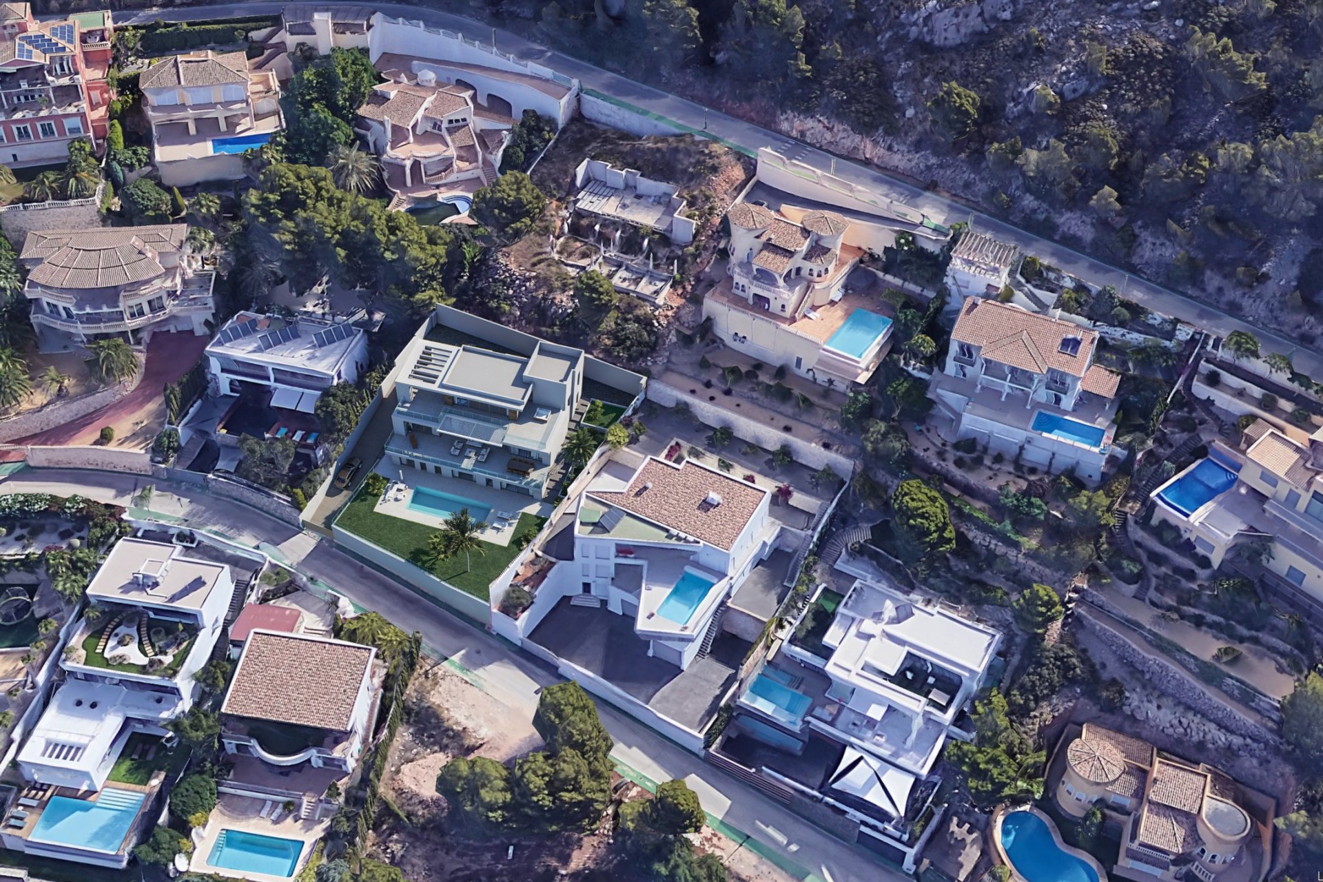 Nieuwbouw Woningen - Villa - Altea