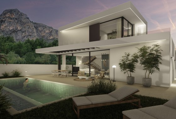 Villa · Obra nueva - Polop · Alicante · España