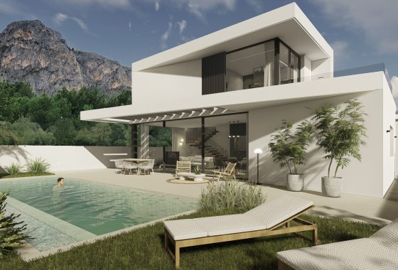 Villa · Obra nueva - Polop · Alicante · España