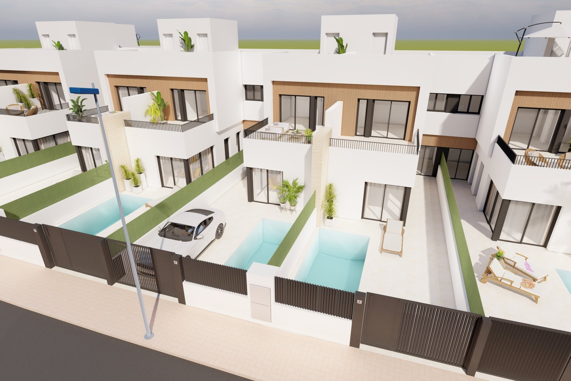 Obra nueva - Adosado - San Javier