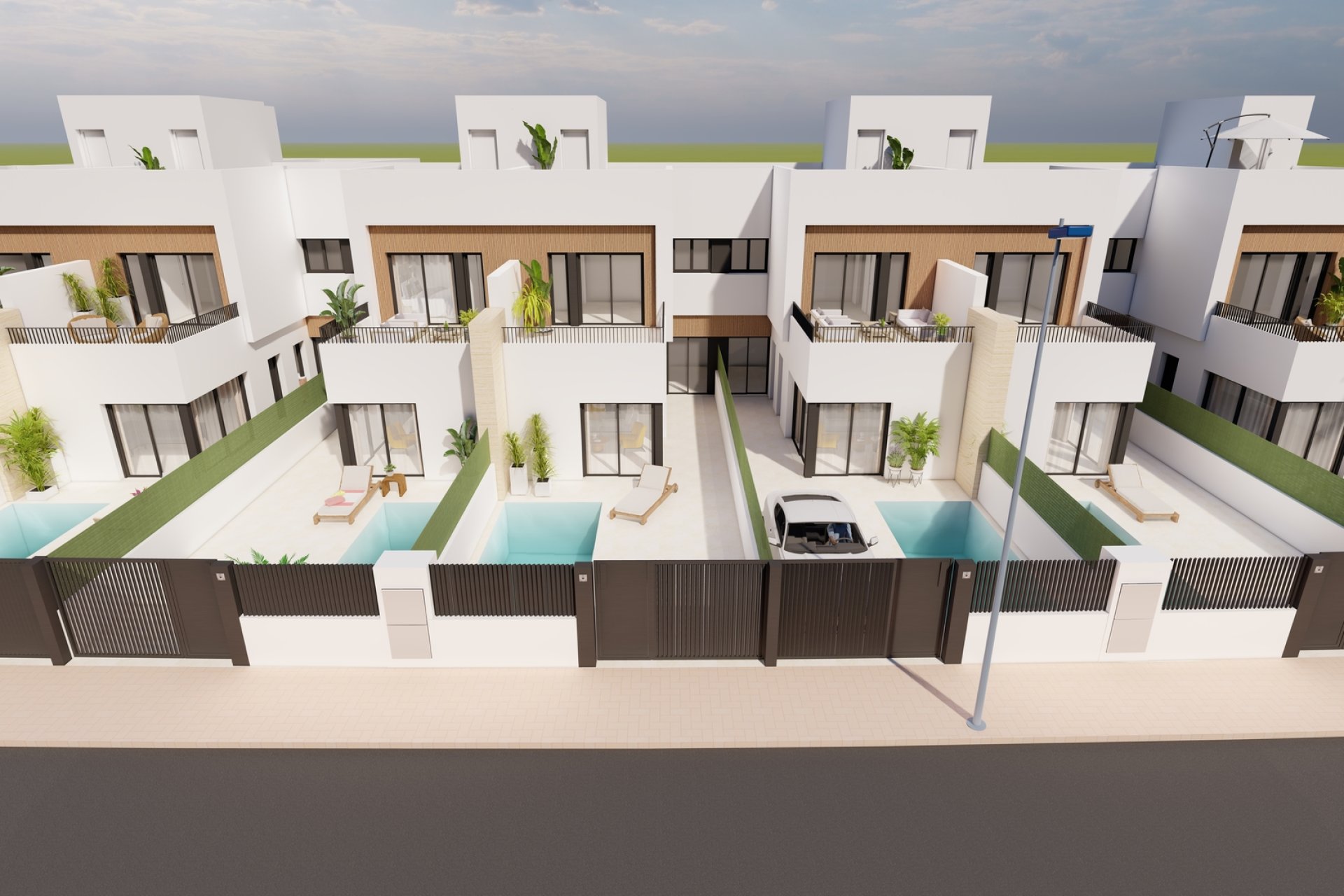 Obra nueva - Adosado - San Javier