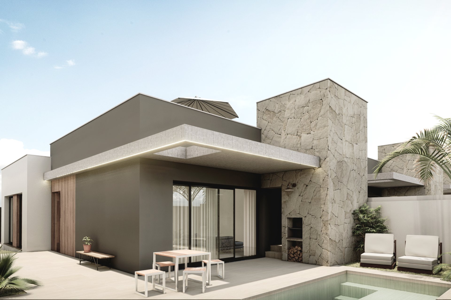 Obra nueva - Villa - San Juan de los Terreros