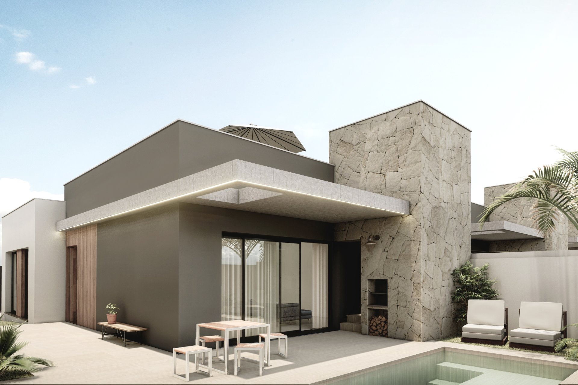 Obra nueva - Villa - San Juan de los Terreros