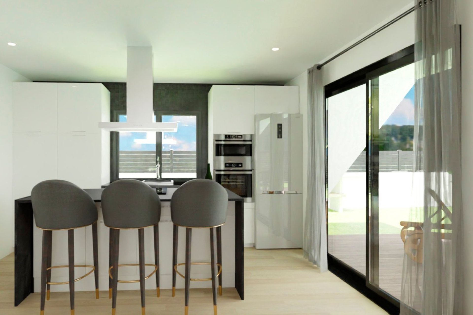 Obra nueva - Villa - Hondón de las Nieves