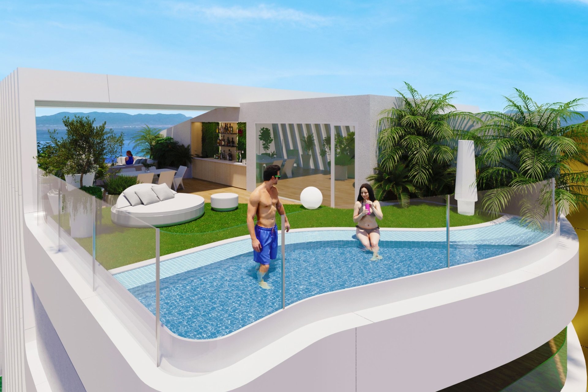 新建筑 - 顶层公寓 - La Manga del Mar Menor