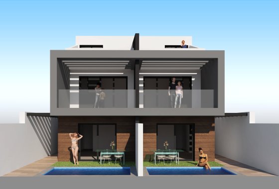 House - Semi-Detached House · 新建筑 - San Javier · Murcia · 西班牙