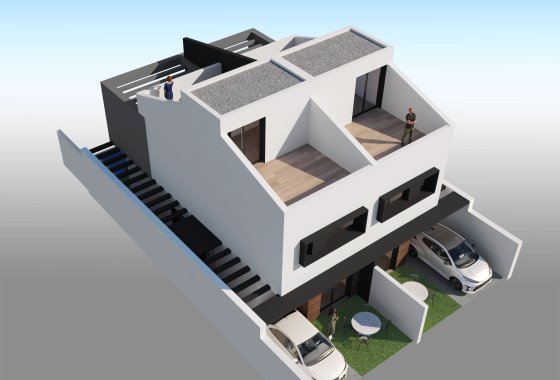 House - Semi-Detached House · 新建筑 - San Javier · Murcia · 西班牙