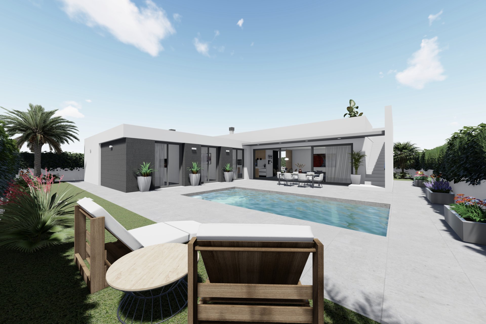 Obra nueva - Villa - San Juan de los Terreros
