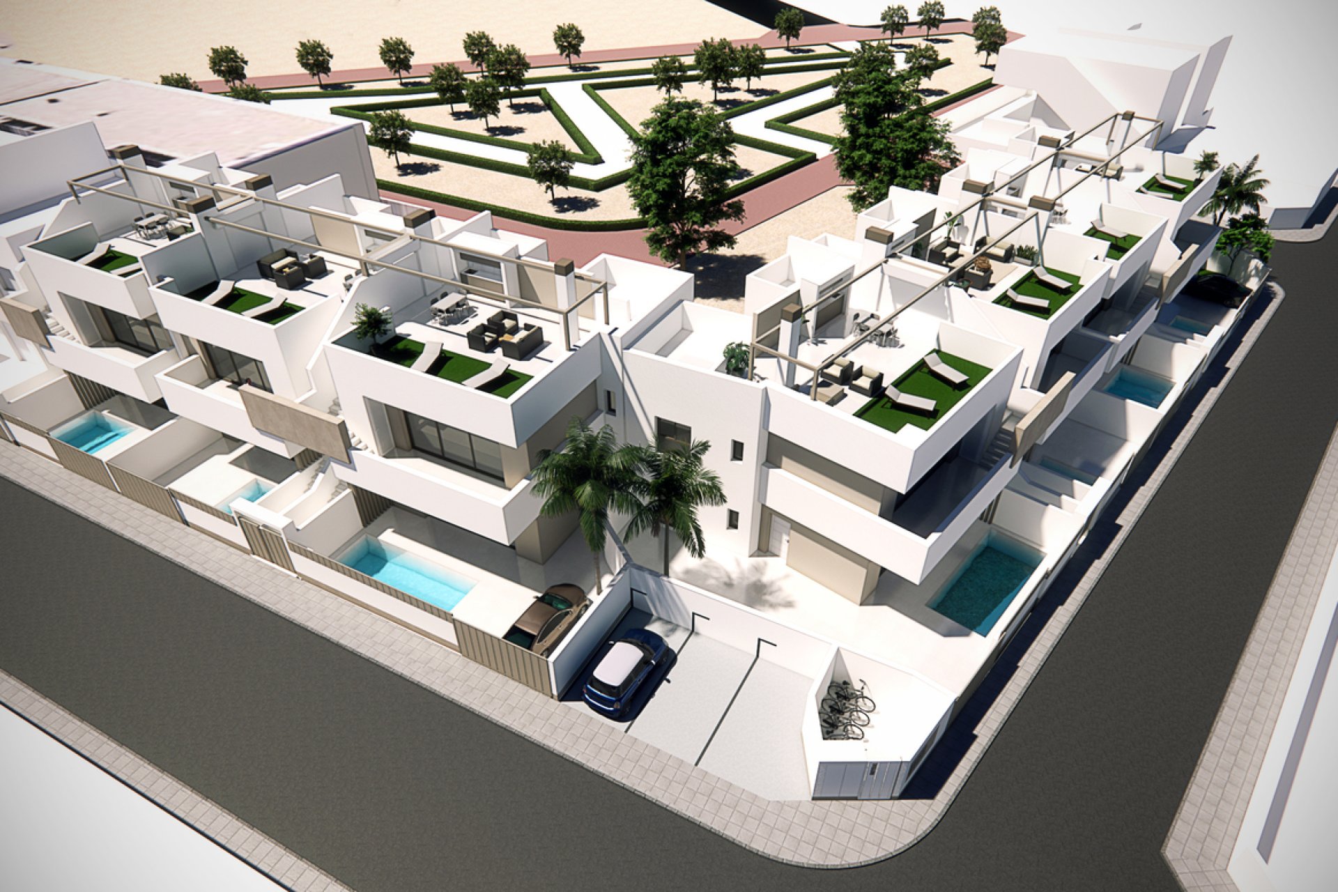 Nieuwbouw Woningen - Bungalow - Pilar de la Horadada