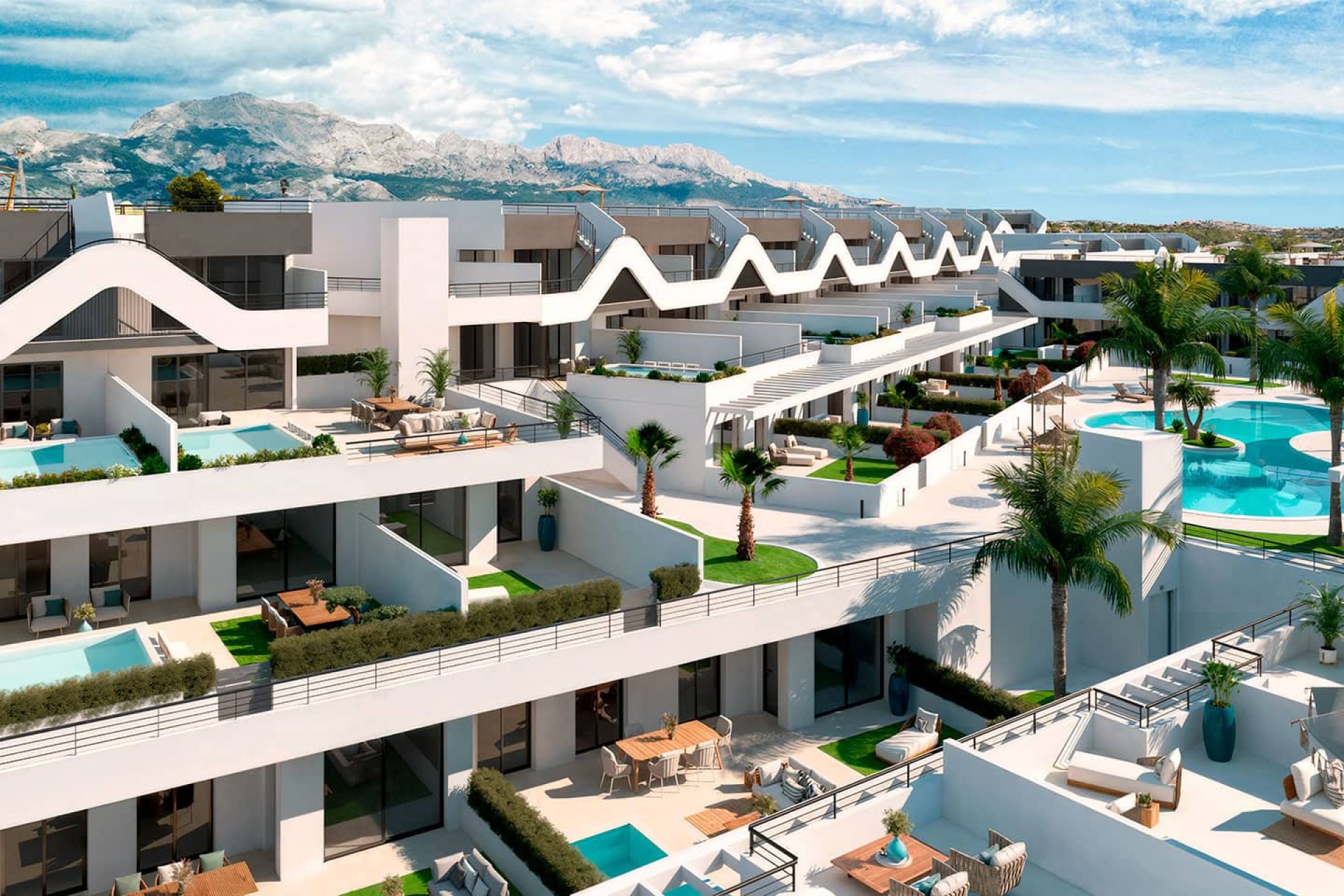 Nieuwbouw Woningen - Bungalow - Alfaz del Pi