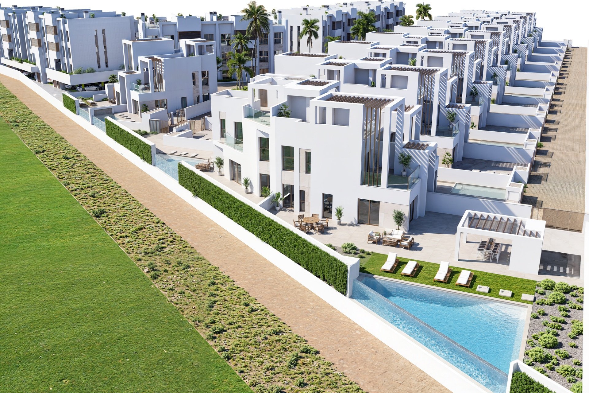 Nieuwbouw Woningen - Herenhuis - Los Alcázares