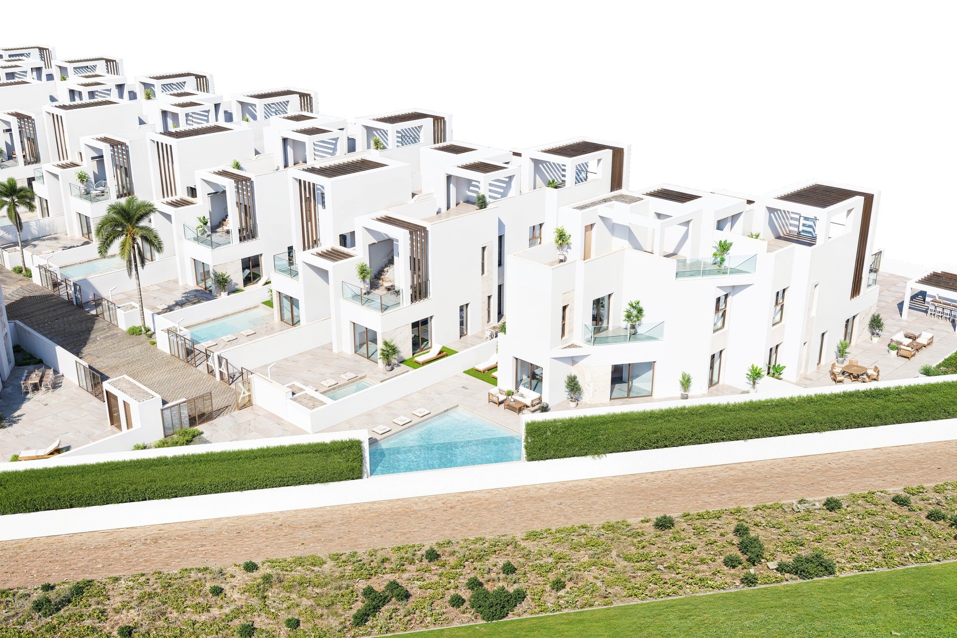 Nieuwbouw Woningen - Herenhuis - Los Alcázares