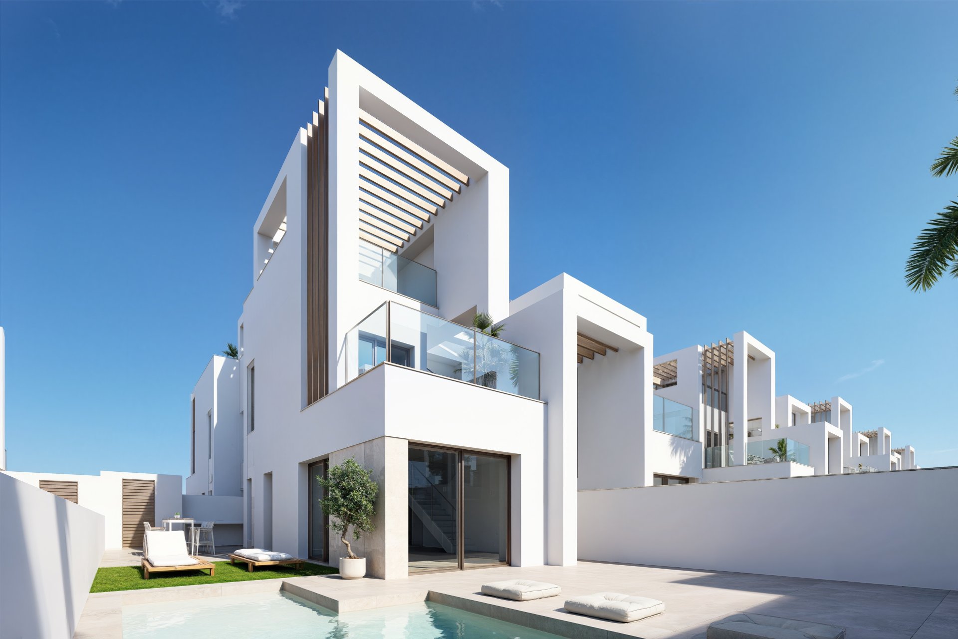 Nieuwbouw Woningen - Herenhuis - Los Alcázares