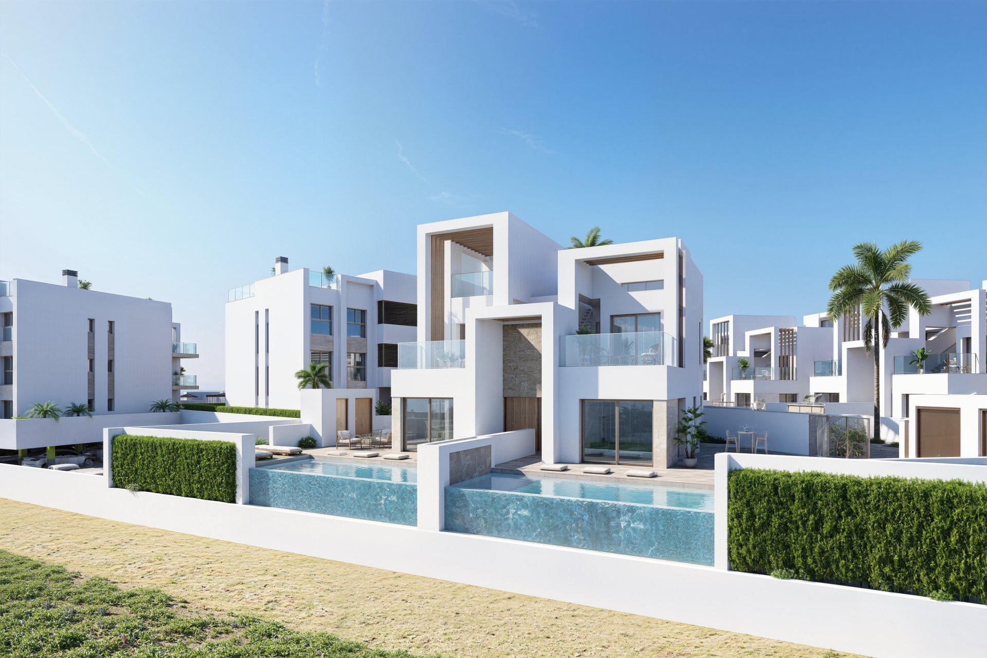 Nieuwbouw Woningen - Herenhuis - Los Alcázares