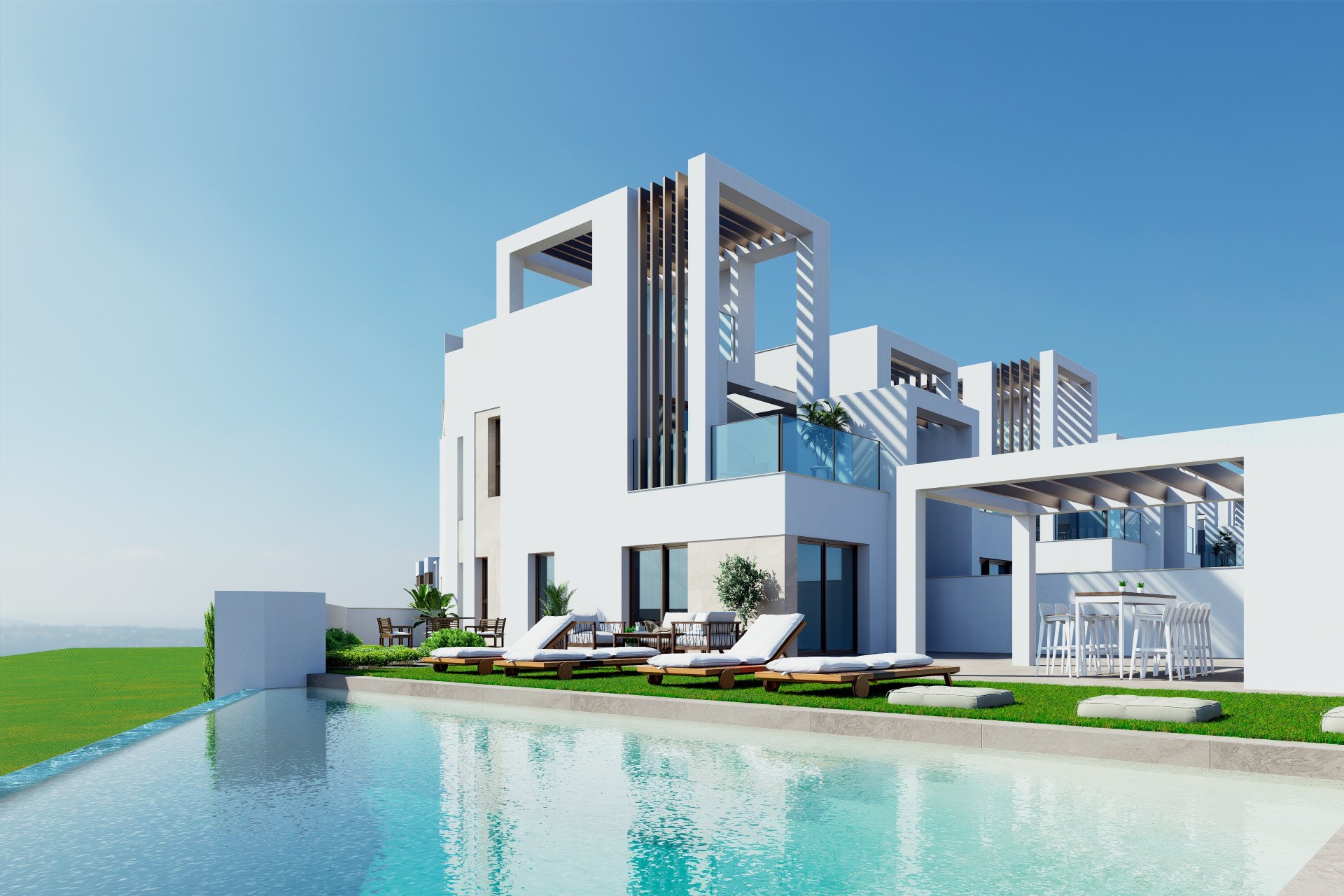 Nieuwbouw Woningen - Herenhuis - Los Alcázares
