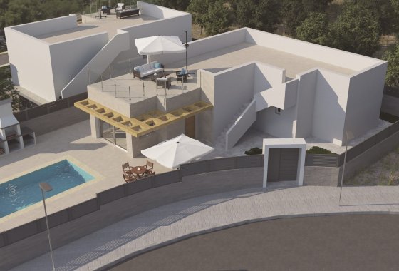 Villa · Obra nueva - Polop · Alicante · España
